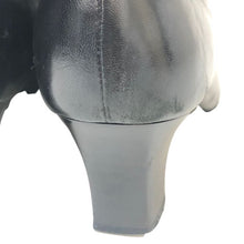 將圖片載入圖庫檢視器 フェラガモ Salvatore Ferragamo スクエアトゥショートブーツ MAGI 23cm程度 ブラック【中古】