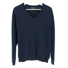 Load image into Gallery viewer, ブルックスブラザーズ Brooks Brothers Vネック サクソンウール ニットセーター プルオーバー Mサイズ ネイビー【中古】【美品】