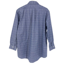 画像をギャラリービューアに読み込む, ブルックスブラザーズ Brooks Brothers ボタンダウン長袖シャツ BDシャツ 綿100% サイズ17 32 ブルー チェック柄【中古】【美品】