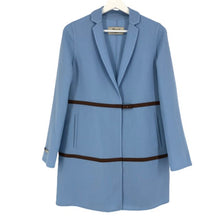画像をギャラリービューアに読み込む, ネネミラノ Nene MILANO 薄手ジャケット コート サイズ38 ライトブルー【中古】【美品】