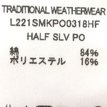 画像をギャラリービューアに読み込む, トラディショナルウェザーウェア TraditionalWeatherwear プルオーバー クルーネックニット 7分袖 レッド ホワイト ボーダー柄【中古】【新品同様】【美品】