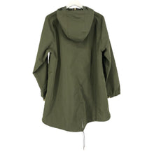画像をギャラリービューアに読み込む, エスペラック Espeyrac サテンツイルモッズコート カーキ レディース【中古】【美品】
