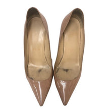 画像をギャラリービューアに読み込む, クリスチャン ルブタン Christian Louboutin ポインテッドトゥ パンプス 85mm ベージュ【中古】