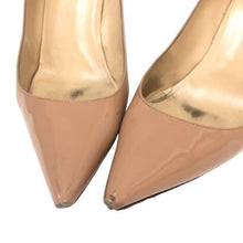 画像をギャラリービューアに読み込む, クリスチャン ルブタン Christian Louboutin ポインテッドトゥ パンプス 85mm ベージュ【中古】