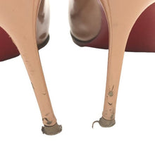 画像をギャラリービューアに読み込む, クリスチャン ルブタン Christian Louboutin ポインテッドトゥ パンプス 85mm ベージュ【中古】