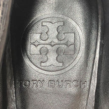 将图片加载到图库查看器,トリーバーチ TORY BURCH AMANDA DEMI オープントゥパンプス ウェッジソール ブラック【中古】