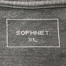 將圖片載入圖庫檢視器 ソフネット SOPHNET 宮島達男 ロングスリーブTシャツ ロンT 長袖 綿100% XLサイズ ブラック【中古】