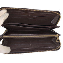 画像をギャラリービューアに読み込む, ルイ ヴィトン LOUIS VUITTON ジッピーウォレット モノグラムアプラント ラウンドファスナー 長財布 M60548 ブラウン【中古】