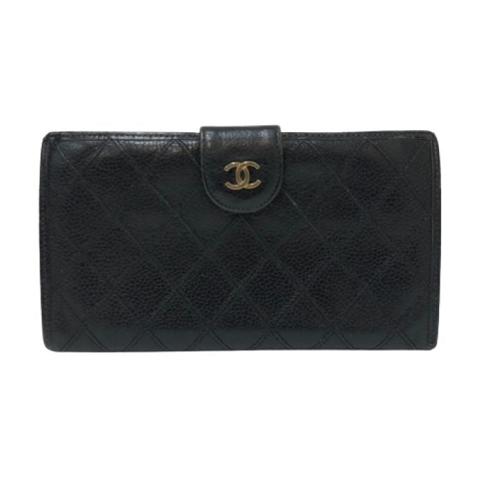 CHANEL シャネル がま口 財布 長財布 レディース ビコローレ