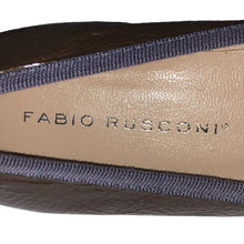 画像をギャラリービューアに読み込む, FABIO RUSCONI ファビオルスコーニ ローヒール パンプス エナメル カーキ系 サイズ35(22-22.5cm相当)【中古】【美品】レディース