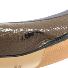 画像をギャラリービューアに読み込む, FABIO RUSCONI ファビオルスコーニ ローヒール パンプス エナメル カーキ系 サイズ35(22-22.5cm相当)【中古】【美品】レディース