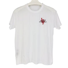 画像をギャラリービューアに読み込む, ルシアンペラフィネ lucien pellat finet ロゴプリント クルーネックTシャツ 2枚セット ユニセックス 男女兼用 綿100% 24410 ホワイト ブラック【中古】【美品】