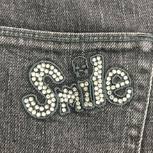 画像をギャラリービューアに読み込む, ルシアンペラフィネ lucien pellat finet ウォッシュドブラックデニムパンツ ジーンズ ブラック レディース【中古】【新品同様】