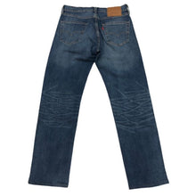 將圖片載入圖庫檢視器 リーバイス Levis 505 レギュラーストレート デニムパンツ ジーンズ ストレッチレギュラーフィット サイズW29 ブルー【中古】
