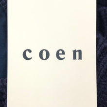 画像をギャラリービューアに読み込む, コーエン coen 2wayコマンドニット Mサイズ ネイビー【中古】【新品同様】【美品】