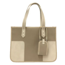 將圖片載入圖庫檢視器 ポールスミス Paul Smith ポーチ付き トートバッグ ベージュ【中古】【美品】