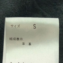 画像をギャラリービューアに読み込む, セオリー theory ムートンコート ラムレザー ファー ロング丈 Sサイズ ブラック【中古】