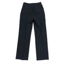 画像をギャラリービューアに読み込む, セオリーリュクス Theory luxe パンツ サイズ36 S相当 ネイビー ストライプ柄 レディース【中古】