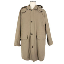 画像をギャラリービューアに読み込む, バーバリーズ BURBERRYS ダウンライナー付きコート ネーム入り サイズLL ベージュ メンズ【中古】