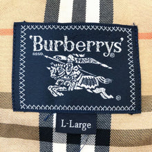 画像をギャラリービューアに読み込む, バーバリーズ BURBERRYS ダウンライナー付きコート ネーム入り サイズLL ベージュ メンズ【中古】
