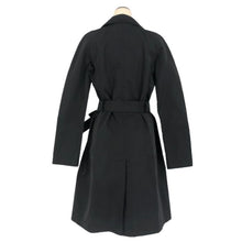 画像をギャラリービューアに読み込む, フェラガモ Salvatore Ferragamo ロングコート ベルト付き サイズ40 M相当 ブラック レディース【中古】