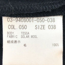 画像をギャラリービューアに読み込む, セオリーリュクス Theory luxe ブラウス シャツ ウールジャージー サイズ38 ブラック レディース【中古】