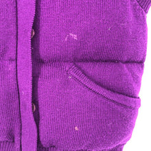 画像をギャラリービューアに読み込む, セオリー Theory ニットダウンベスト サイズ2 M相当 パープル レディース【中古】