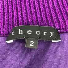 画像をギャラリービューアに読み込む, セオリー Theory ニットダウンベスト サイズ2 M相当 パープル レディース【中古】