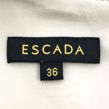 画像をギャラリービューアに読み込む, エスカーダ ESCADA 半袖 ワンピース サイズ36 シルバー【中古】【美品】