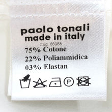画像をギャラリービューアに読み込む, パオロトナリ paolo tonali ブラウス 長袖シャツ サイズ42 L相当 ホワイト レディース【中古】【新品同様】【美品】