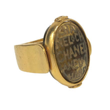 画像をギャラリービューアに読み込む, シャネル CHANEL グリポア キャンディリング 指輪 99A ゴールド【中古】