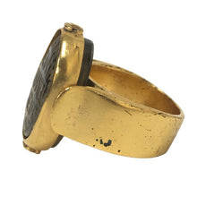 画像をギャラリービューアに読み込む, シャネル CHANEL グリポア キャンディリング 指輪 99A ゴールド【中古】