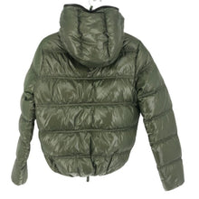 画像をギャラリービューアに読み込む, デュベティカ DUVETICA フード付き ダウンジャケット Mサイズ カーキ メンズ【中古】【美品】