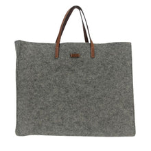 將圖片載入圖庫檢視器 グッチ GUCCI ユニセックス 男女兼用 ウールフェルト トートバッグ グレー【中古】