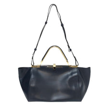 Load image into Gallery viewer, ザンケッティ ZANCHETTI AMLETO アムレット 3wayバッグ ショルダーバッグ クラッチバッグ ハンドバッグ ネイビー【中古】