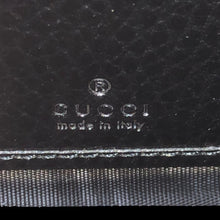 画像をギャラリービューアに読み込む, グッチ GUCCI GGマーモント ラウンドファスナー 長財布 456117 ブラック ベージュ GG柄【中古】【新品同様】【美品】