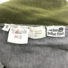画像をギャラリービューアに読み込む, ルシアンペラフィネ lucien pellat finet カーディガン ヘンプ 綿100% Sサイズ グレー レディース【中古】【美品】