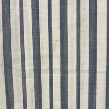 画像をギャラリービューアに読み込む, トリーバーチ TORY BURCH プルオーバー カットソー シースルー 長袖シャツ ネイビー ホワイト ストライプ柄【中古】