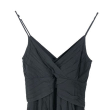 画像をギャラリービューアに読み込む, セオリー theory ワンピース シルクドレス サイズ2 M相当 ブラック【中古】