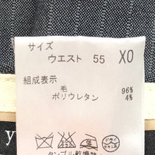 Load image into Gallery viewer, セオリー theory ハーフパンツ ウエスト55 サイズX0 グレー ストライプ柄 レディース【中古】