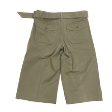 画像をギャラリービューアに読み込む, セオリー theory ハーフパンツ ベルト付き ウエスト55 サイズX0 カーキ レディース【中古】