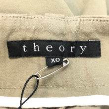 画像をギャラリービューアに読み込む, セオリー theory ハーフパンツ ベルト付き ウエスト55 サイズX0 カーキ レディース【中古】