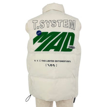 画像をギャラリービューアに読み込む, ユアボニ UABONI グースダウンベスト サイズ46 M相当 オフホワイト メンズ【中古】【新品同様】【美品】