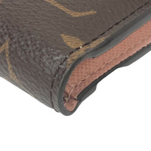 画像をギャラリービューアに読み込む, ルイ ヴィトン LOUIS VUITTON ポルトフォイユ ヴィクトリーヌ モノグラム イニシャル入り 二つ折り財布 M62360 ローズバレリーヌ【中古】【美品】