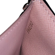 画像をギャラリービューアに読み込む, ルイ ヴィトン LOUIS VUITTON ポルトフォイユ ヴィクトリーヌ モノグラム イニシャル入り 二つ折り財布 M62360 ローズバレリーヌ【中古】【美品】