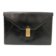 Load image into Gallery viewer, アイグナー AIGNER 書類ケース ブリーフケース ビジネスバッグ ブラック【中古】