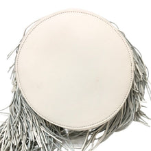 画像をギャラリービューアに読み込む, ジェイアンドエムデヴィッドソン J&M DAVIDSON フリンジカーニバルM ミディアム 2way ショルダーバッグ ハンドバッグ ホワイト【中古】【美品】