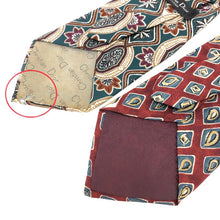 画像をギャラリービューアに読み込む, クリスチャンディオール ムッシュ Christian Dior MONSIEUR ネクタイ 2本セット シルク100% レッド系 グリーン【中古】