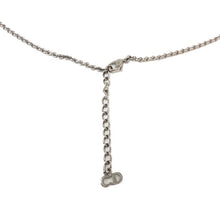 画像をギャラリービューアに読み込む, ディオール Dior ロゴネックレス シルバー【中古】【美品】