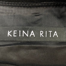 将图片加载到图库查看器,ケイナ リタ KEINA RITA リボン ブラウス タックギャザー シルク混 Fサイズ KB201 005 ブラック【中古】【美品】